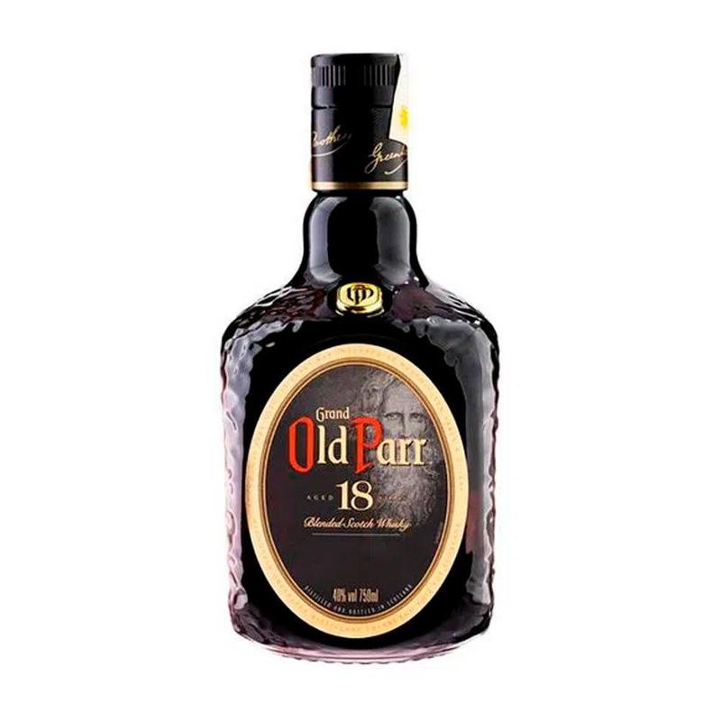 Grand Old Parr 18年×2本 シルバー1本 箱付き 合計3本セット Whisky Escocês Grand Old Parr 18 Anos 750ml Caixa com 12 unidades